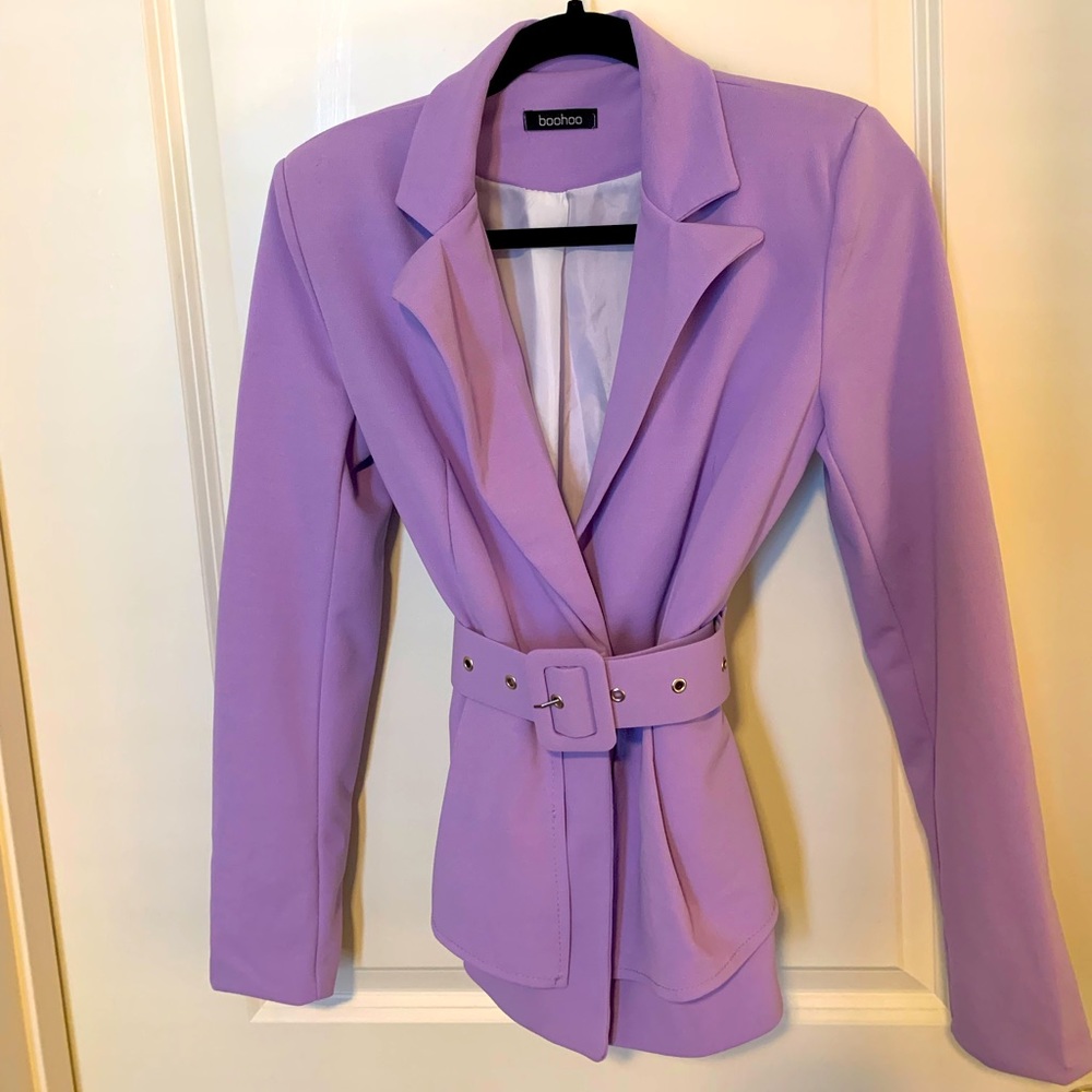 Boohoo Blazer - Lavender